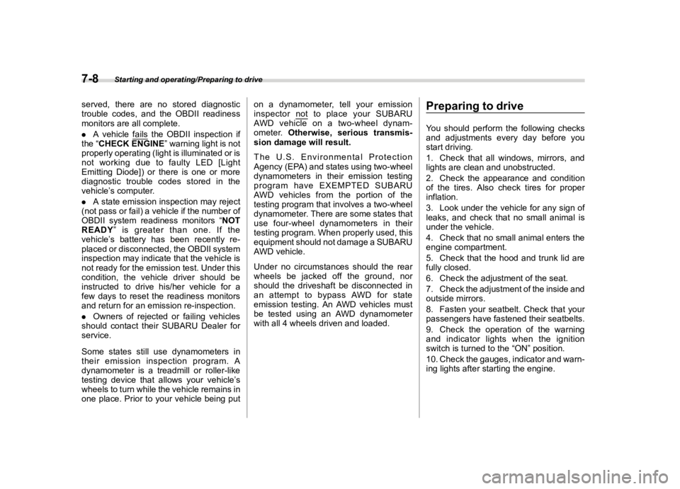 SUBARU WRX 2021  Owners Manual �������
