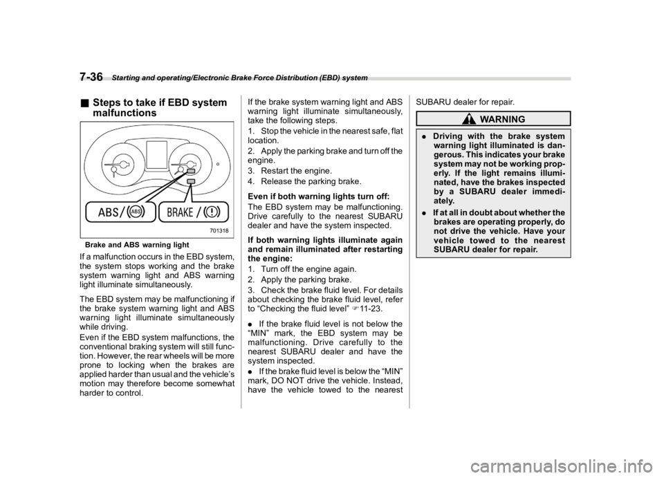 SUBARU WRX 2021  Owners Manual �������
