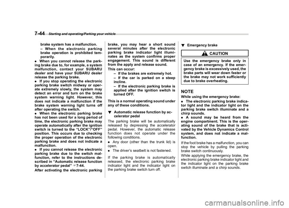 SUBARU WRX 2021  Owners Manual �������

