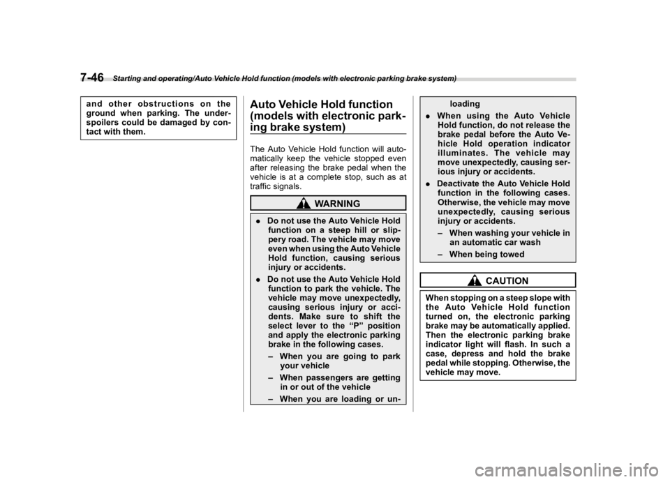 SUBARU WRX 2021  Owners Manual �������
