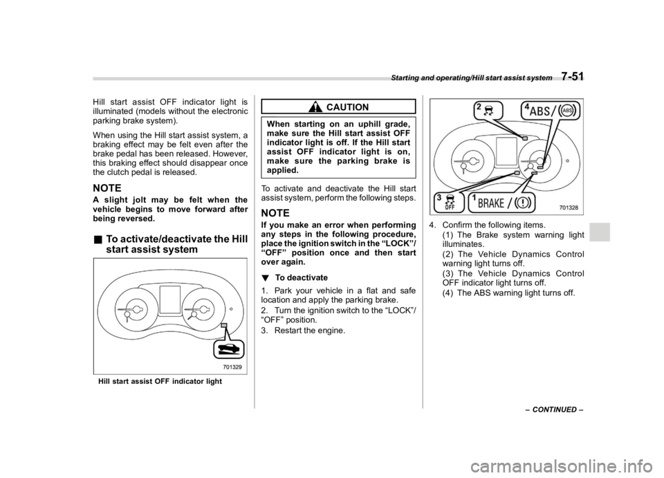 SUBARU WRX 2021  Owners Manual �������

