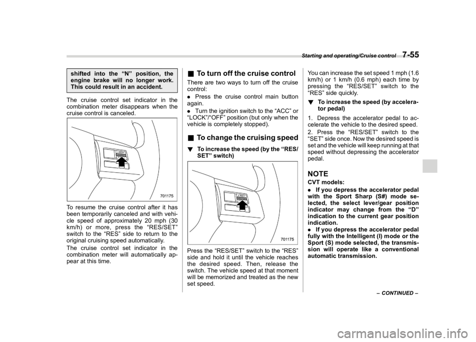 SUBARU WRX 2021  Owners Manual �������
