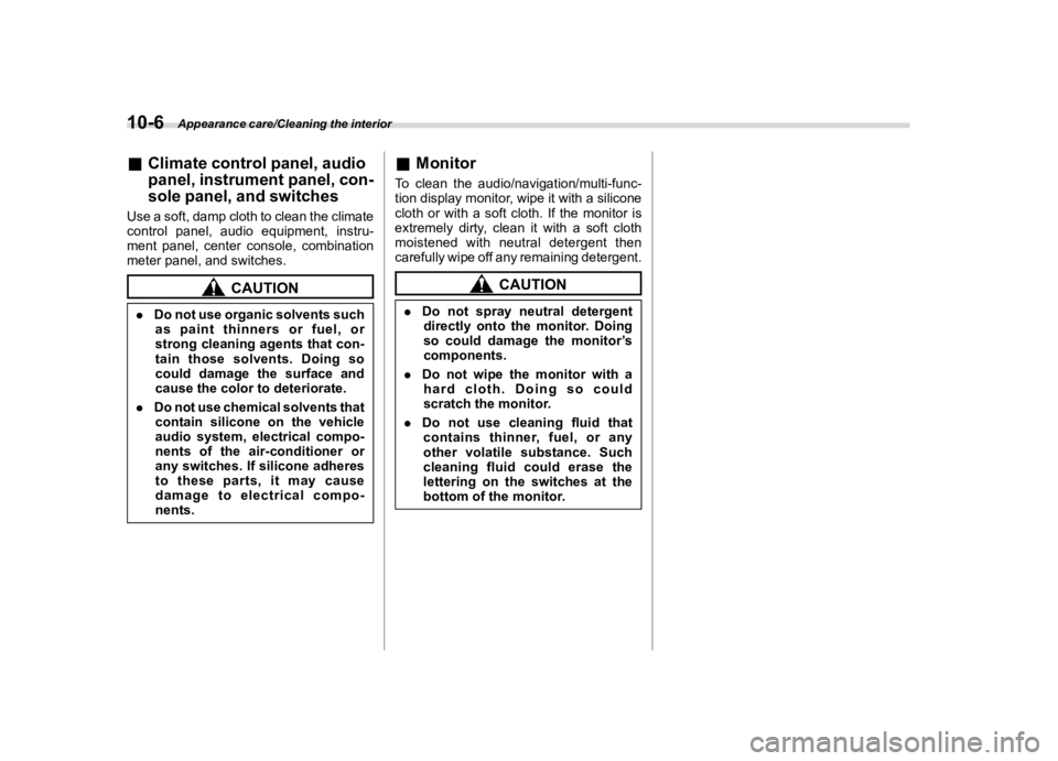 SUBARU WRX 2021  Owners Manual �������
