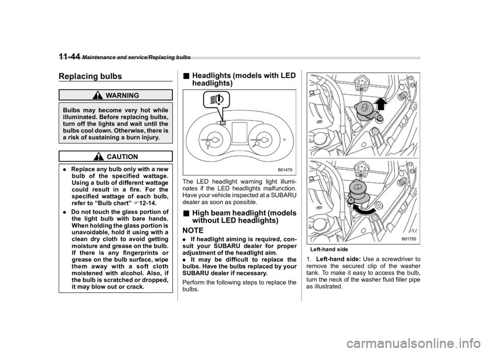SUBARU WRX 2021  Owners Manual �������
