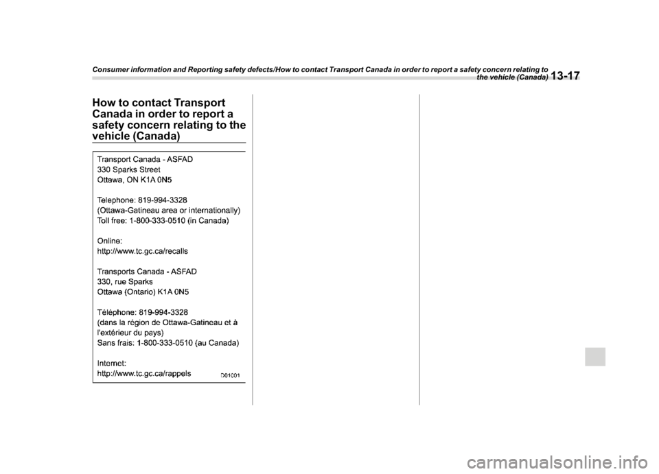 SUBARU WRX 2021  Owners Manual �������
