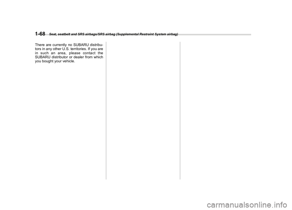 SUBARU WRX 2021  Owners Manual ������
