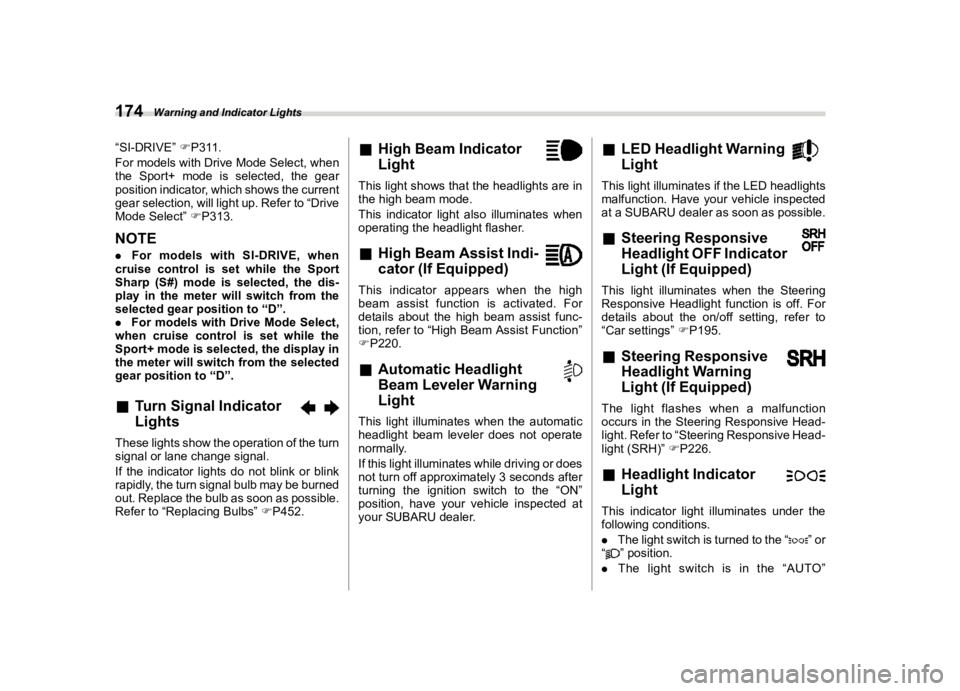 SUBARU WRX 2022  Owners Manual �������
