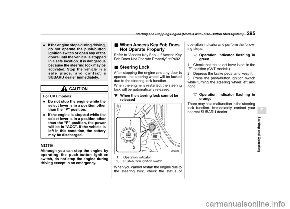 SUBARU WRX 2022  Owners Manual �������
