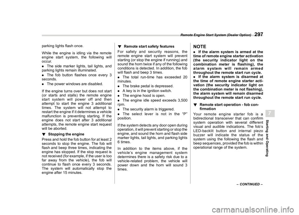 SUBARU WRX 2022  Owners Manual �������
