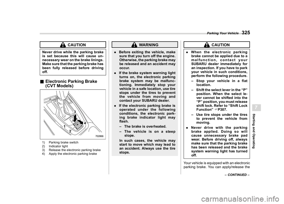 SUBARU WRX 2022  Owners Manual �������
