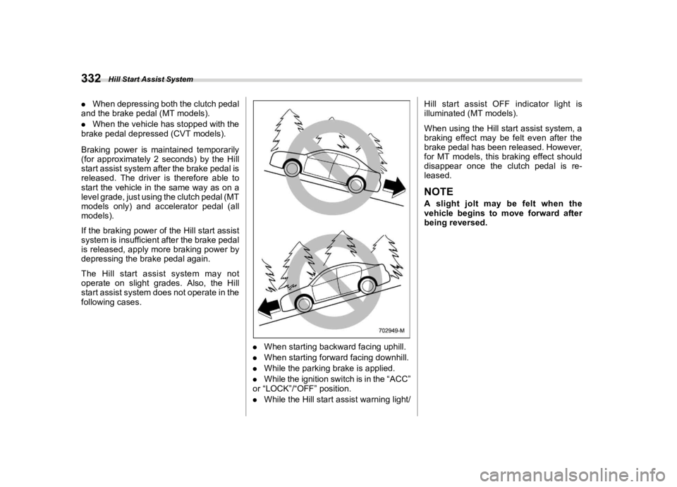 SUBARU WRX 2022  Owners Manual �������
