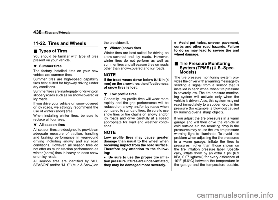 SUBARU WRX 2022  Owners Manual �������
