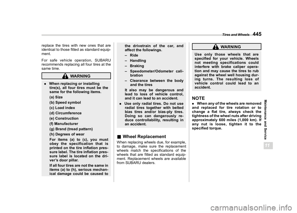 SUBARU WRX 2022  Owners Manual �������
