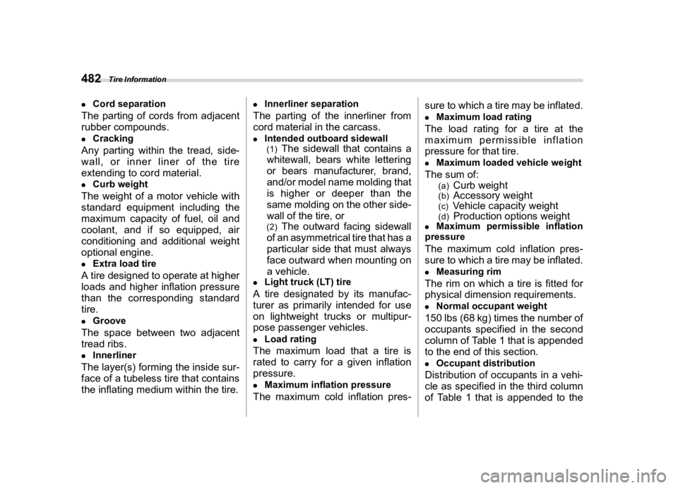 SUBARU WRX 2022  Owners Manual �������

