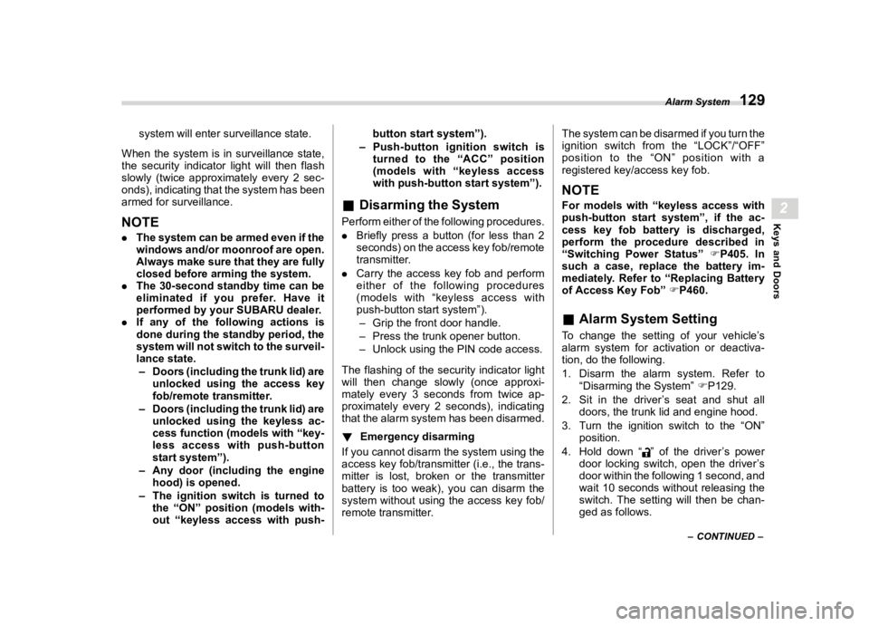 SUBARU WRX 2023  Owners Manual �������

