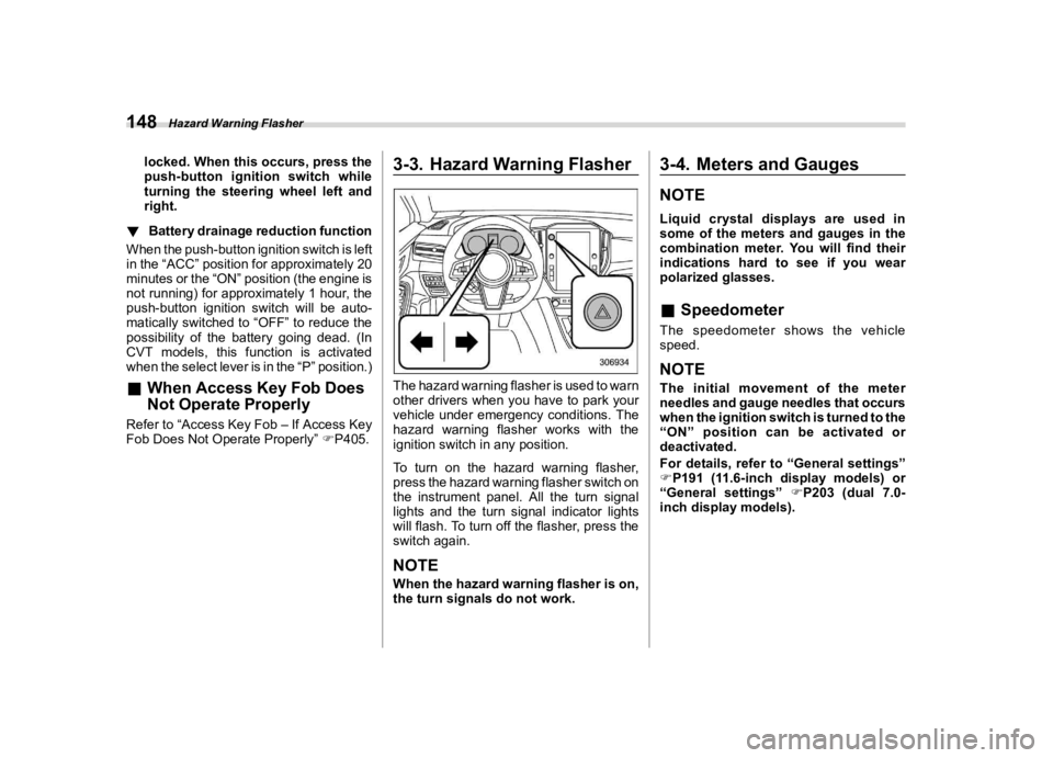 SUBARU WRX 2023  Owners Manual �������
