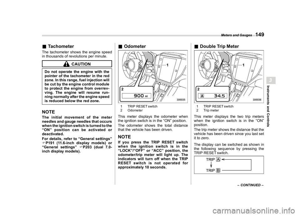 SUBARU WRX 2023  Owners Manual �������

