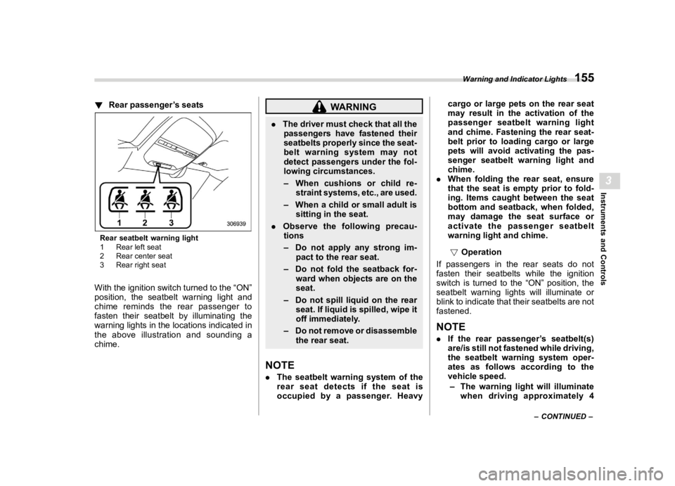 SUBARU WRX 2023  Owners Manual �������
