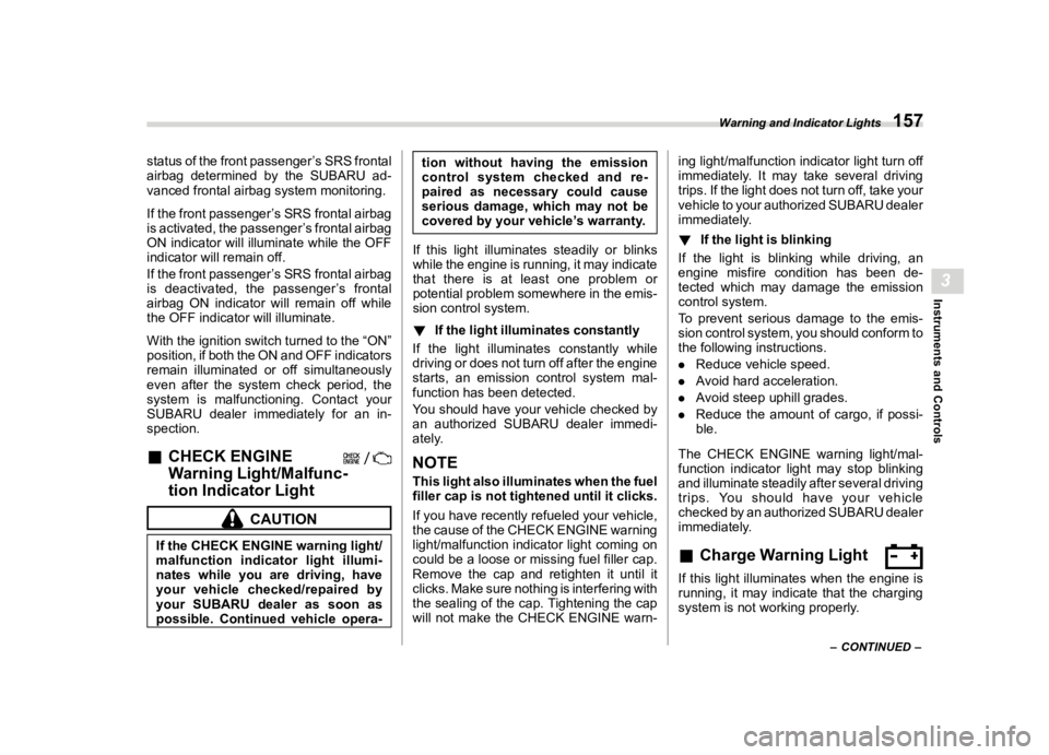 SUBARU WRX 2023  Owners Manual �������
