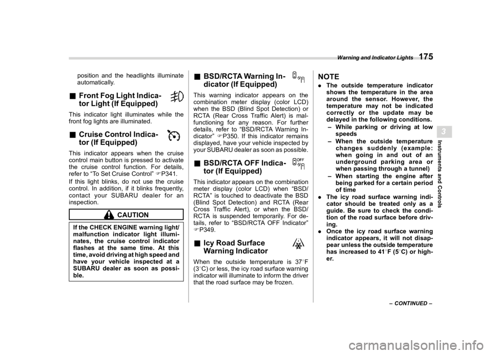 SUBARU WRX 2023  Owners Manual �������
