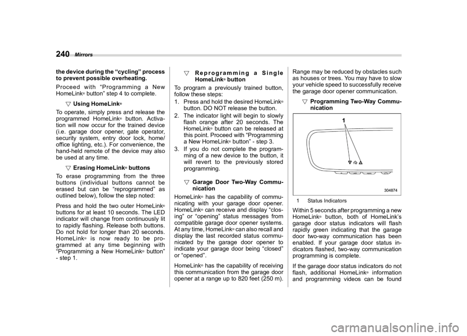 SUBARU WRX 2023  Owners Manual �������
