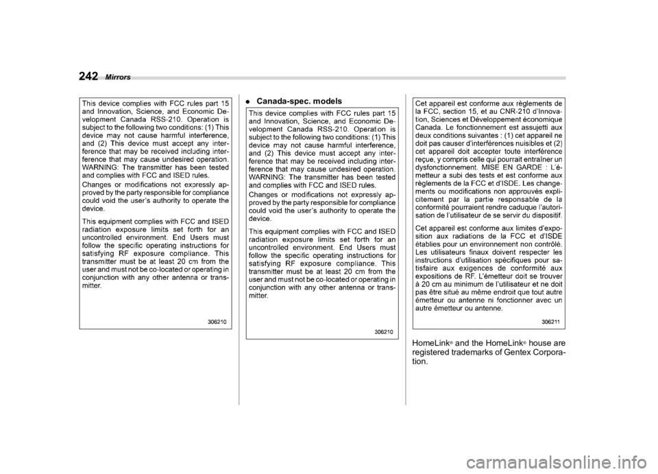 SUBARU WRX 2023  Owners Manual �������
