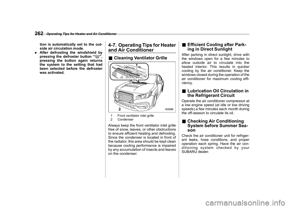 SUBARU WRX 2023  Owners Manual �������
