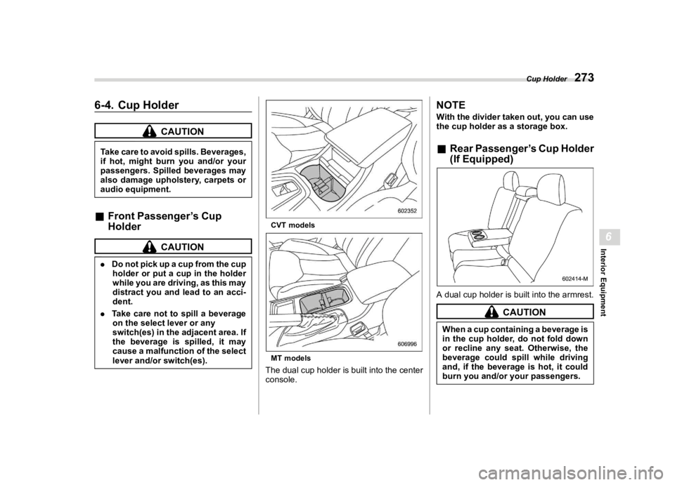 SUBARU WRX 2023  Owners Manual �������
