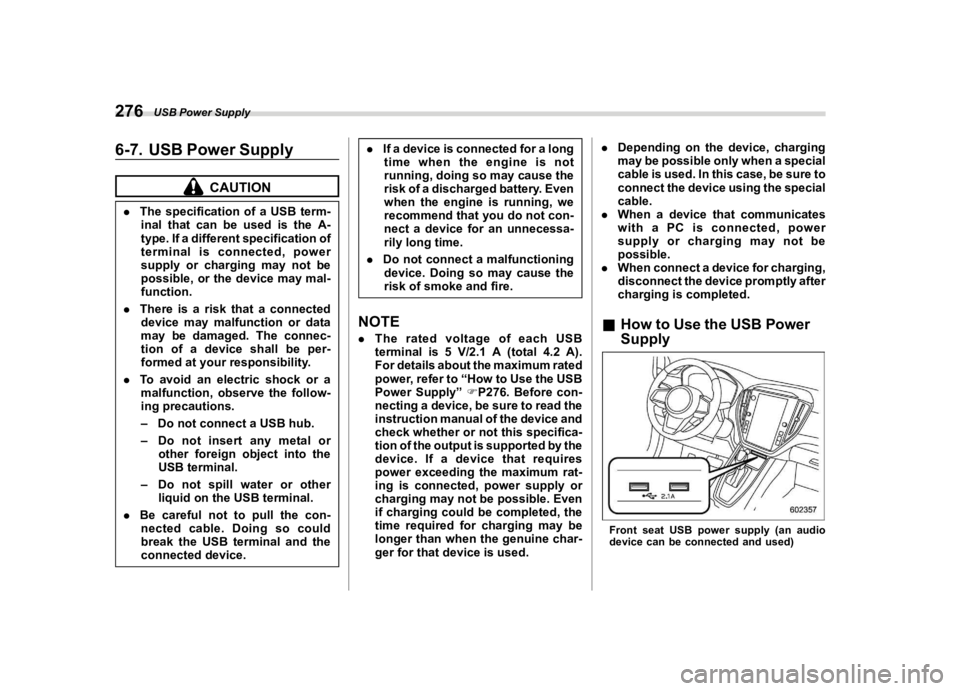SUBARU WRX 2023  Owners Manual �������
