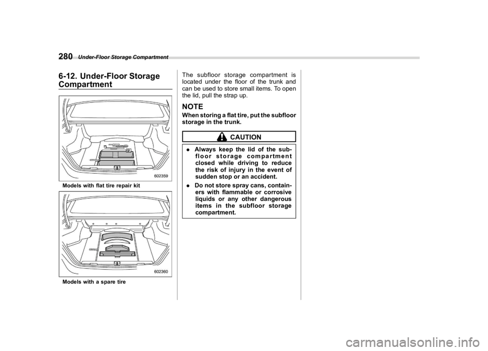 SUBARU WRX 2023  Owners Manual �������
