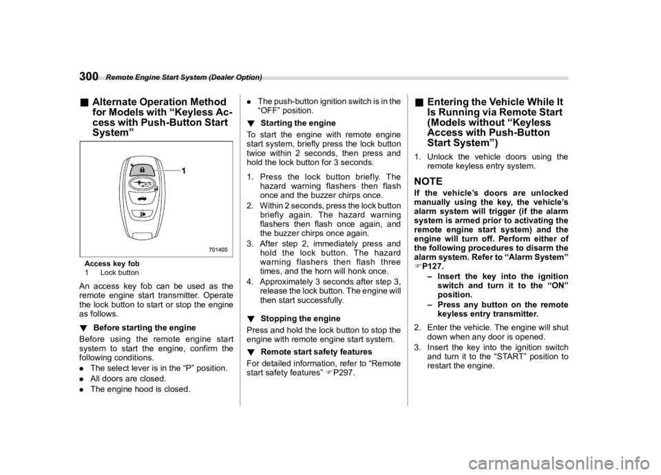 SUBARU WRX 2023  Owners Manual �������
