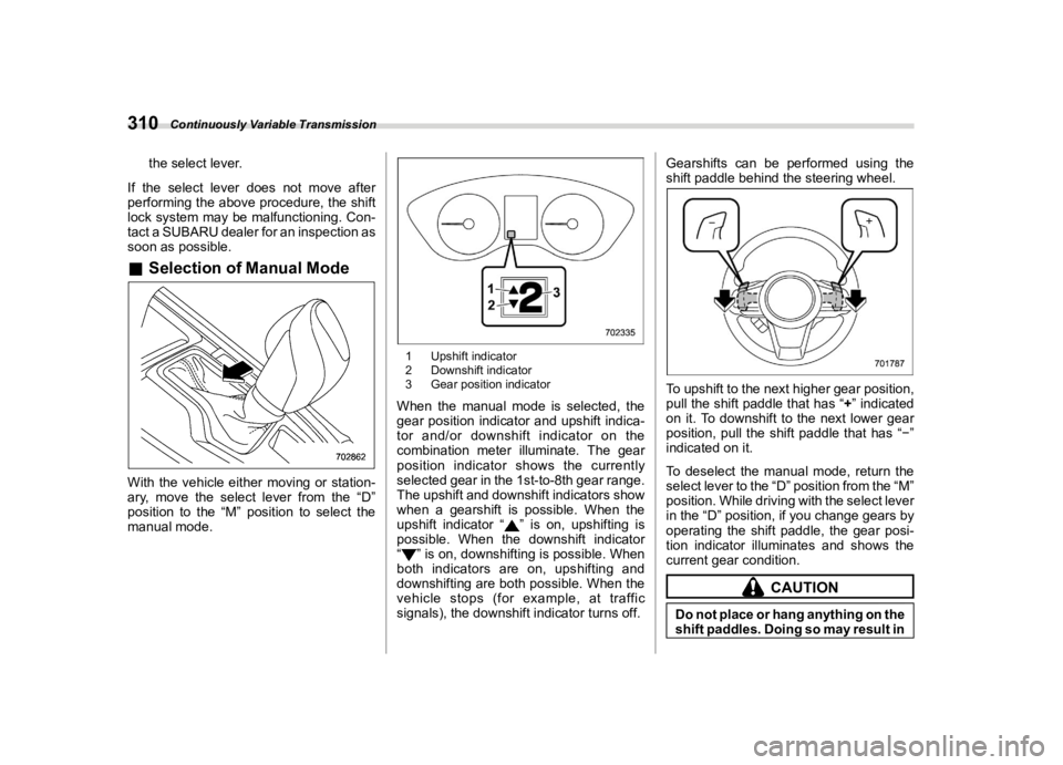 SUBARU WRX 2023  Owners Manual �������
