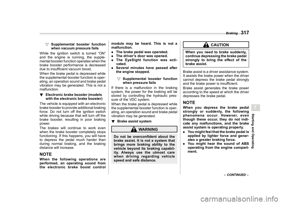 SUBARU WRX 2023  Owners Manual �������
