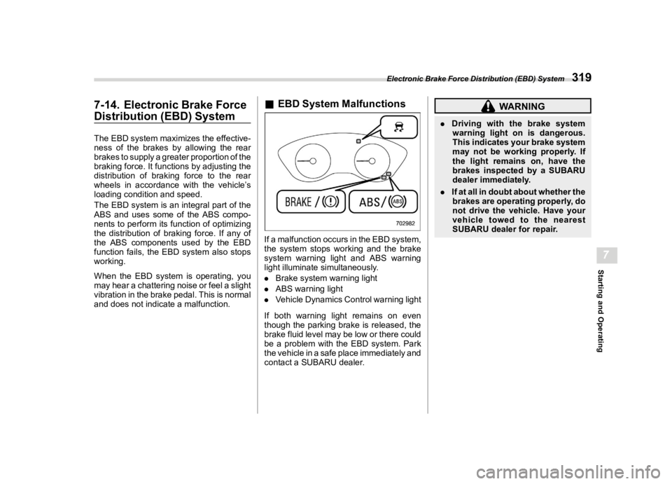 SUBARU WRX 2023  Owners Manual �������
