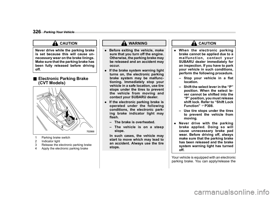 SUBARU WRX 2023  Owners Manual �������
