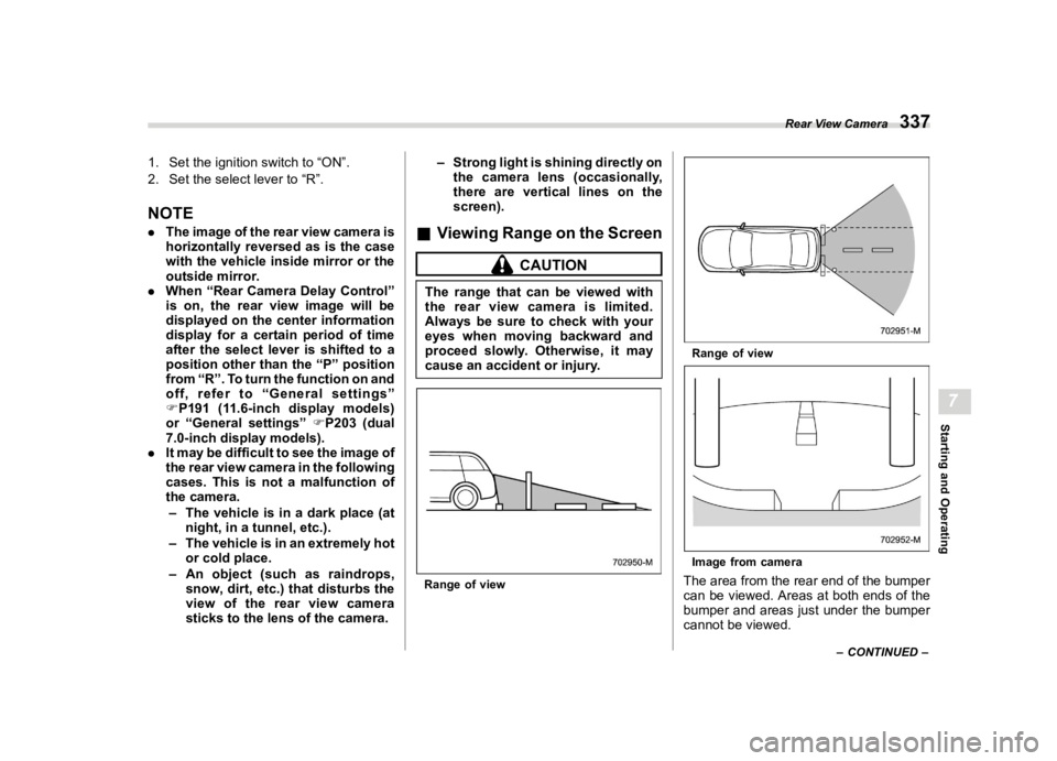 SUBARU WRX 2023  Owners Manual �������
