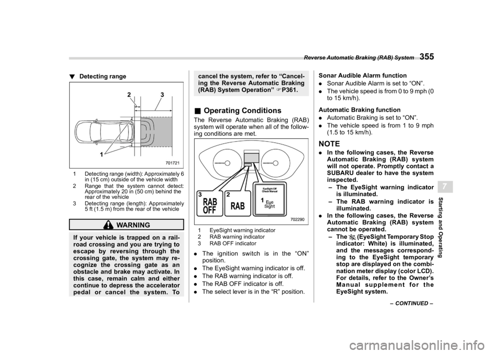 SUBARU WRX 2023  Owners Manual �������
