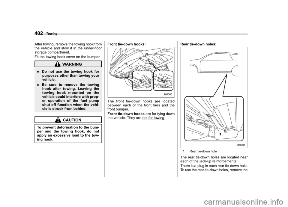 SUBARU WRX 2023  Owners Manual �������
