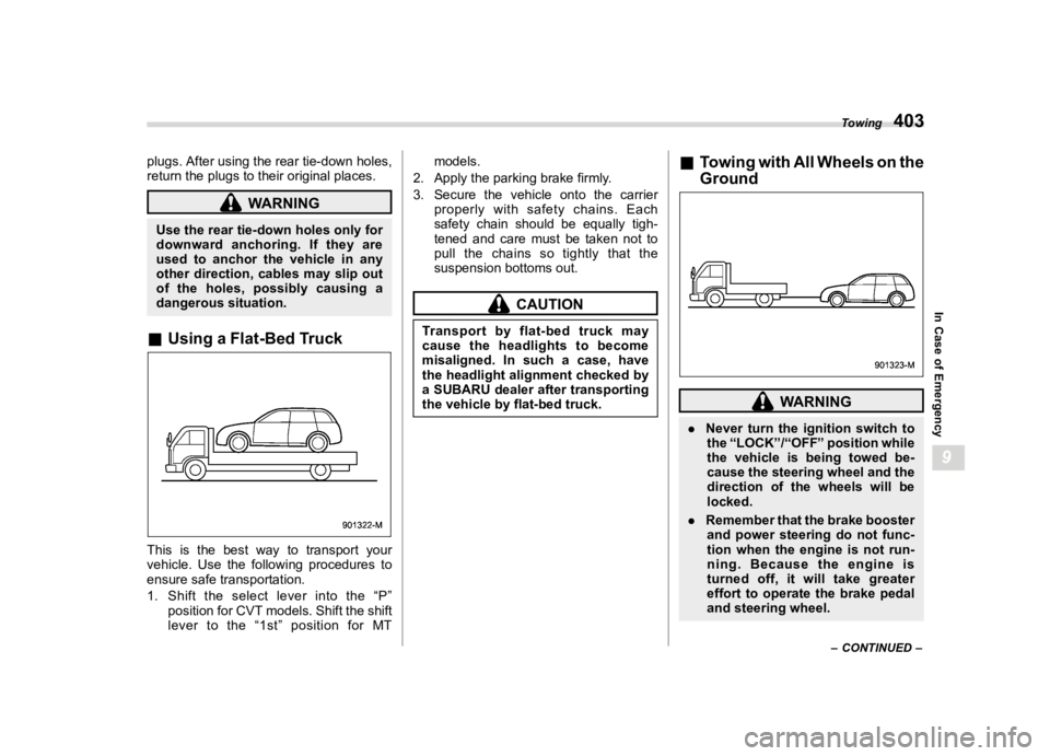 SUBARU WRX 2023  Owners Manual �������
