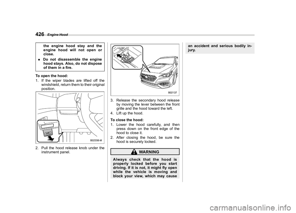 SUBARU WRX 2023  Owners Manual �������
