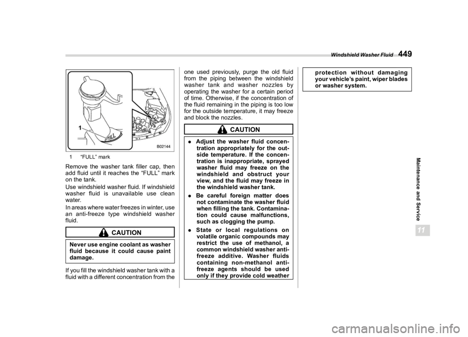 SUBARU WRX 2023  Owners Manual �������
