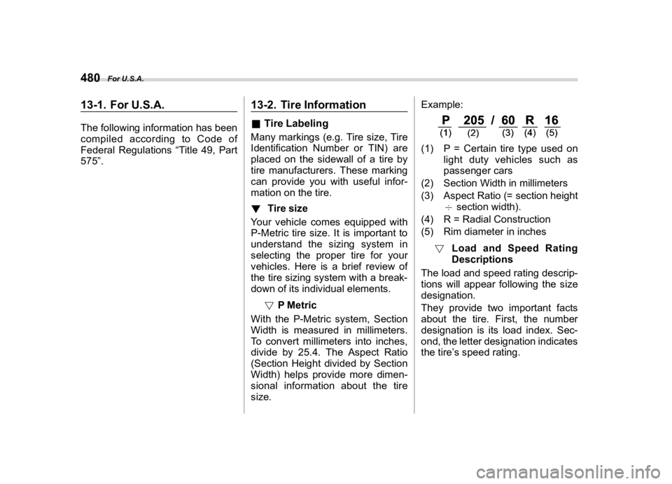SUBARU WRX 2023  Owners Manual �������
