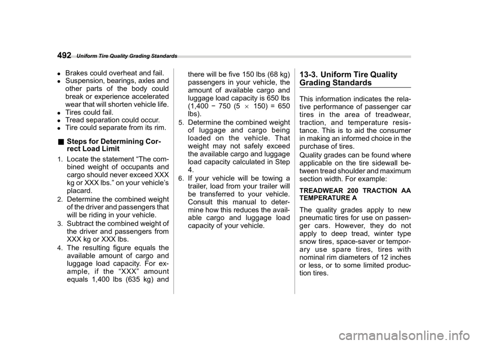 SUBARU WRX 2023  Owners Manual �������
