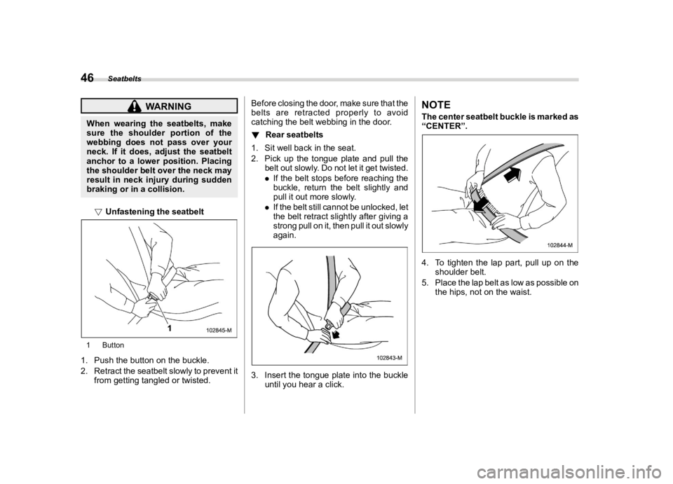 SUBARU WRX 2023 Workshop Manual ������
