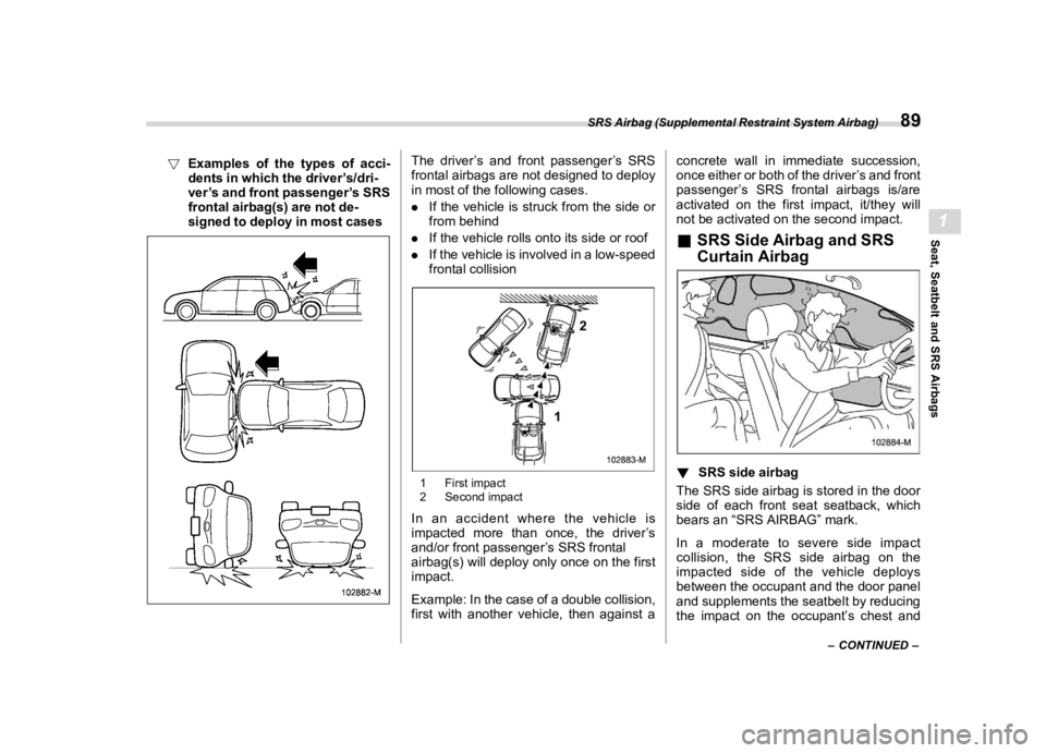 SUBARU WRX 2023  Owners Manual ������
