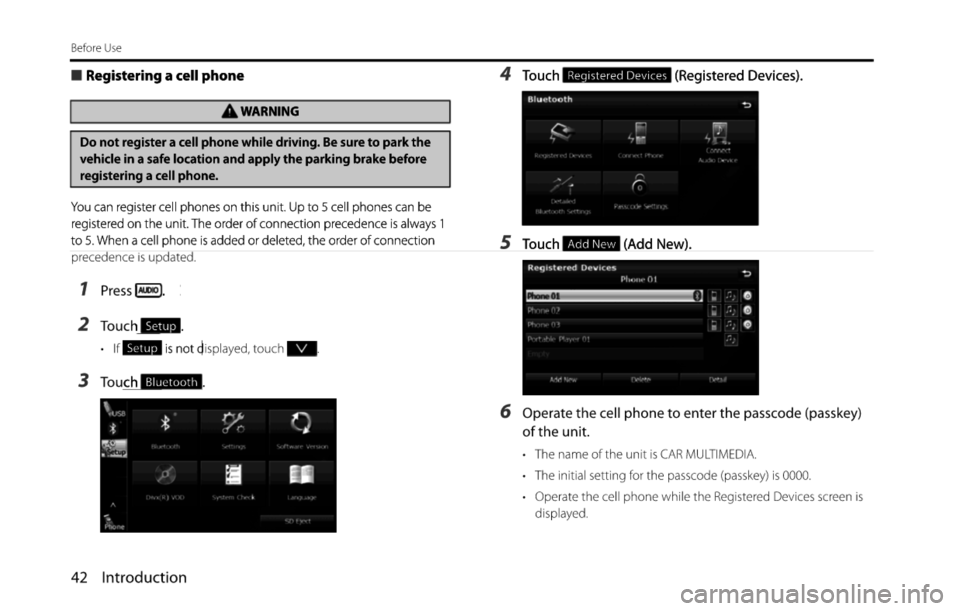 SUBARU BRZ 2015 1.G Navigation Manual 