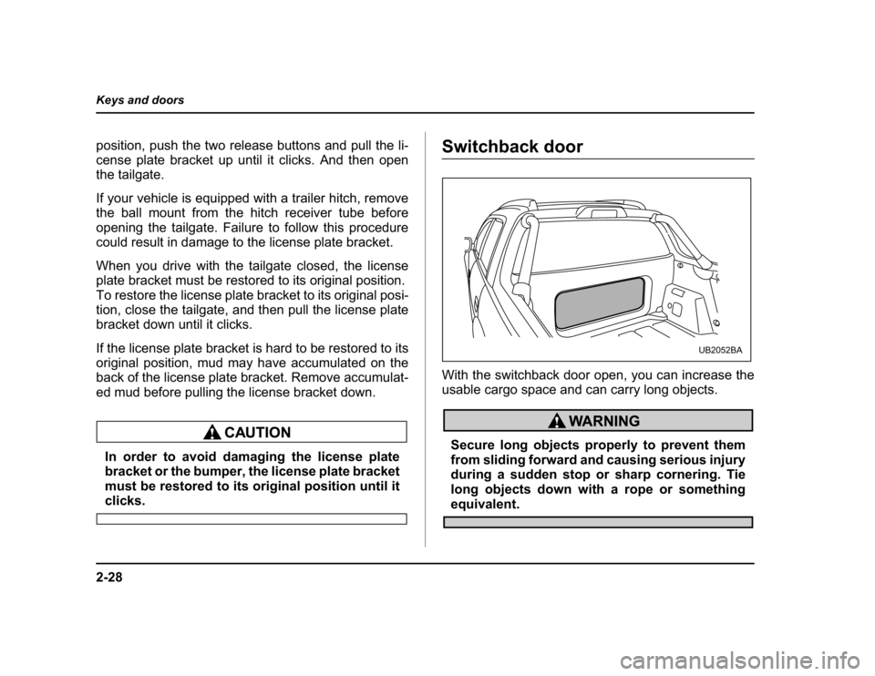 SUBARU BAJA 2004 1.G Owners Manual ����
��������������
������������������������������������������������������� 
������ ������ �������� ��� ������ ��� �������� ���� ����� ����
������������� 
���������������������������������������������