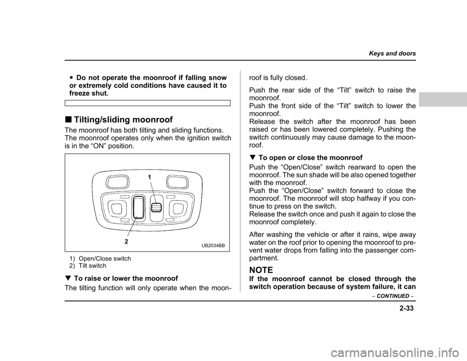 SUBARU BAJA 2004 1.G Owners Manual ����
��������������
������������ �
���� ���� �������� ���� ��������� ��� �������� ����
����������������������������������������������
������������
� ������������������������
��������������������������