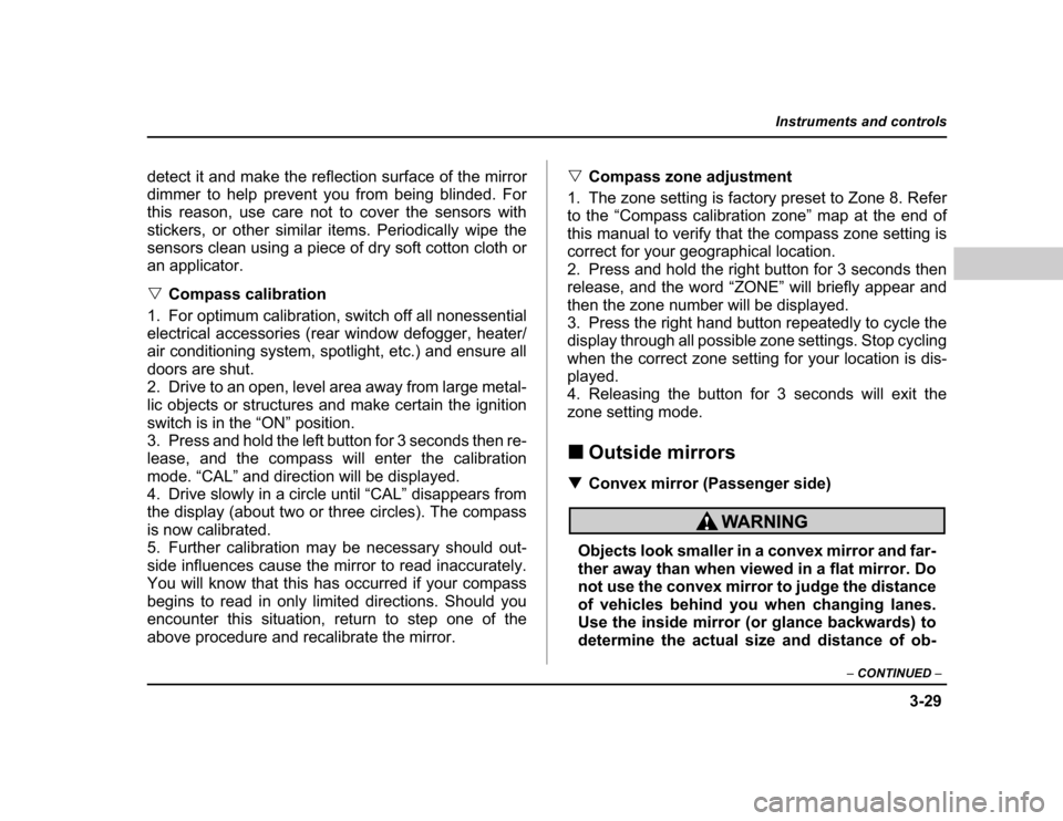 SUBARU BAJA 2004 1.G Owners Manual 