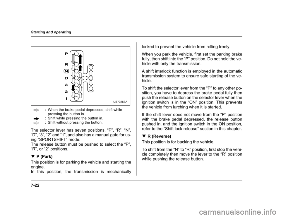 SUBARU BAJA 2004 1.G Owners Manual ����
����������������������
� ��������������������������������������������
�����������������������
� ����������������������������������� 
� ����������������������������������
���� ��������� ������ ���